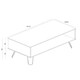 image 6 of Augusta Driftwood, Open Coffee Table