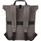 image 2 of Joey Roll Top Canvas 15L Laptop Backpack - Grey - One Size
