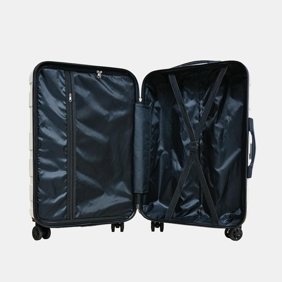 image 1 of OHS 4 Wheel Hard Shell Travel Luggage Suitcase Set of 3