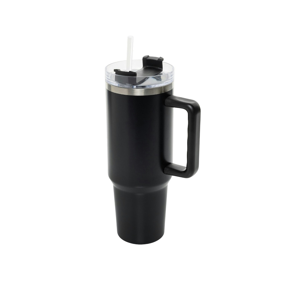 image 1 of XD Collection Peakflow Recycled Stainless Steel 1200ml Tumbler - Black - One Size