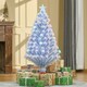 image 2 of HOMCOM Artificial Fibre Optic Christmas Tree Seasonal Decoration w/ 16 LED