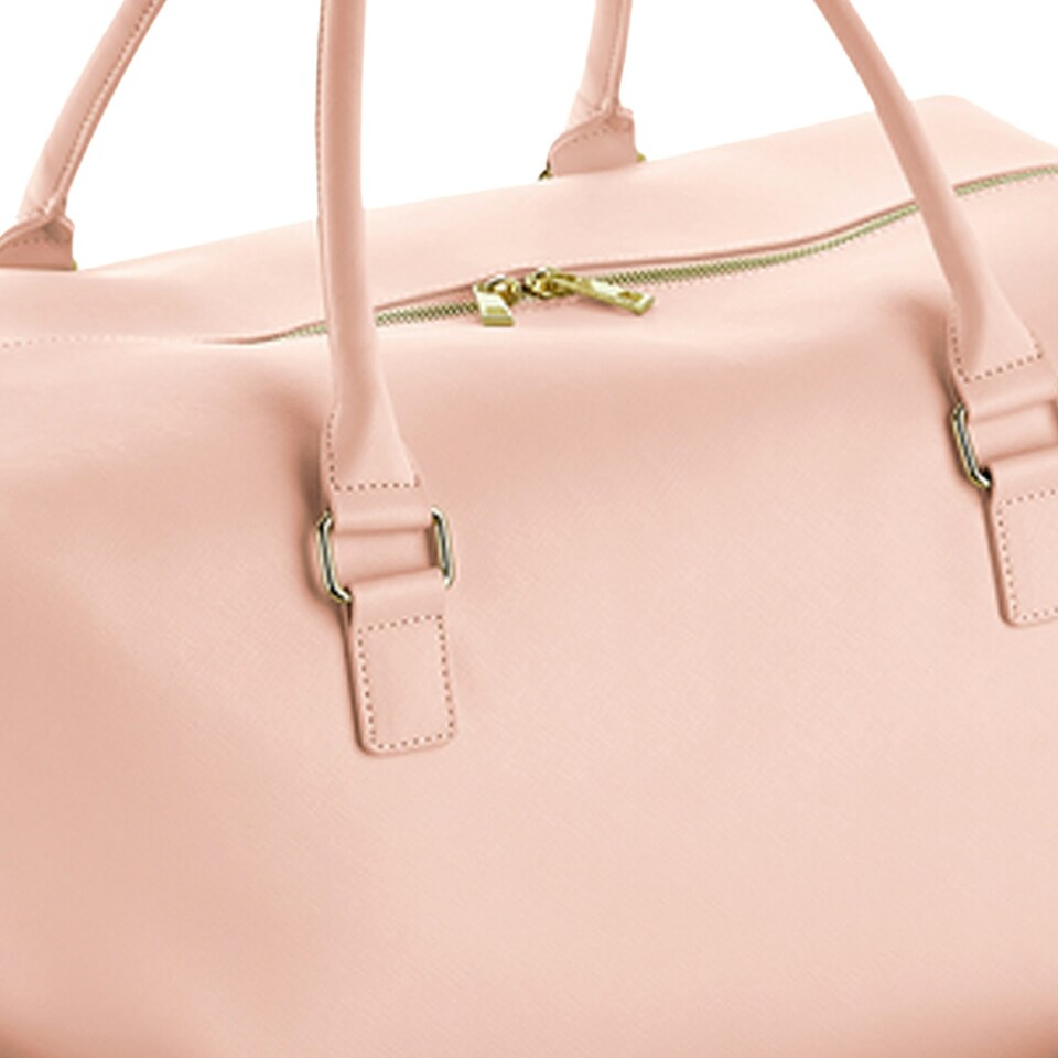 image 1 of Bagbase Womens/Ladies Boutique Weekender Holdall - Soft Pink - One Size
