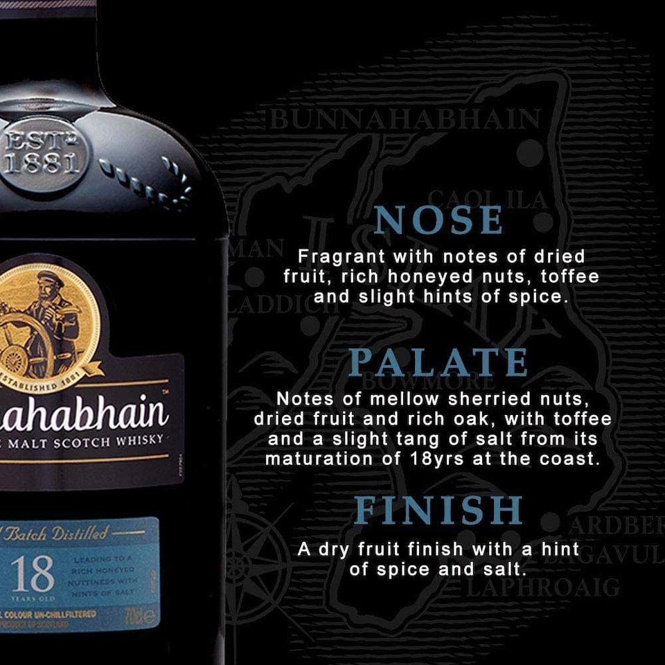 image 1 of Bunnahabhain - Islay Single Malt Scotch 18 year old Whisky