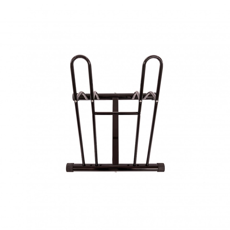 image 1 of Double Heavy Duty Bike Bicycle Floor Parking Stand Holder Storage Rack