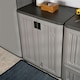 image 4 of Suncast Haven Base Storage Cabinet | Grey