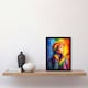 image 2 of Pride Lgbtqia Rainbow Inclusive Contemporary Black Framed Wall Art Print A4