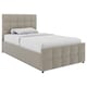 image 10 of Vida Designs Valentina Single Ottoman Lift Up Storage Bed Frame, Beige