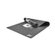 image 8 of Reebok 4mm Yoga Mat — Non-Slip, Lightweight with Carry Strap (Black) | Black | BLACK | 173 cm x 61 cm x 0.4 cm