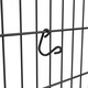 image 6 of Yaheetech 8-Panel Metal Pet Playpen, 61 × 76 cm Black