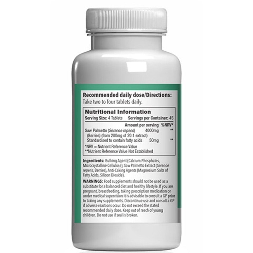 image 1 of Saw Palmetto 1,000mg - 180 Tablets