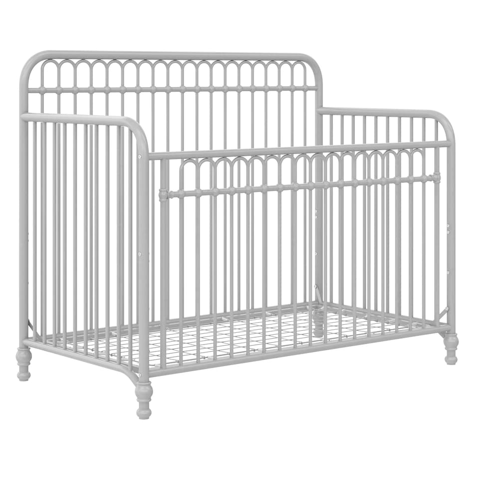 image 1 of Ivy 3in1 Convertible Cotbed Metal Grey