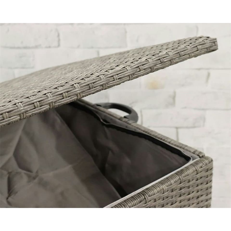 image 1 of Deluxe Rattan Garden Cushion Box