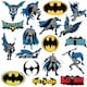 image 4 of Batman Deluxe Poses Stickers (Pack of 50) - Multicoloured - One Size