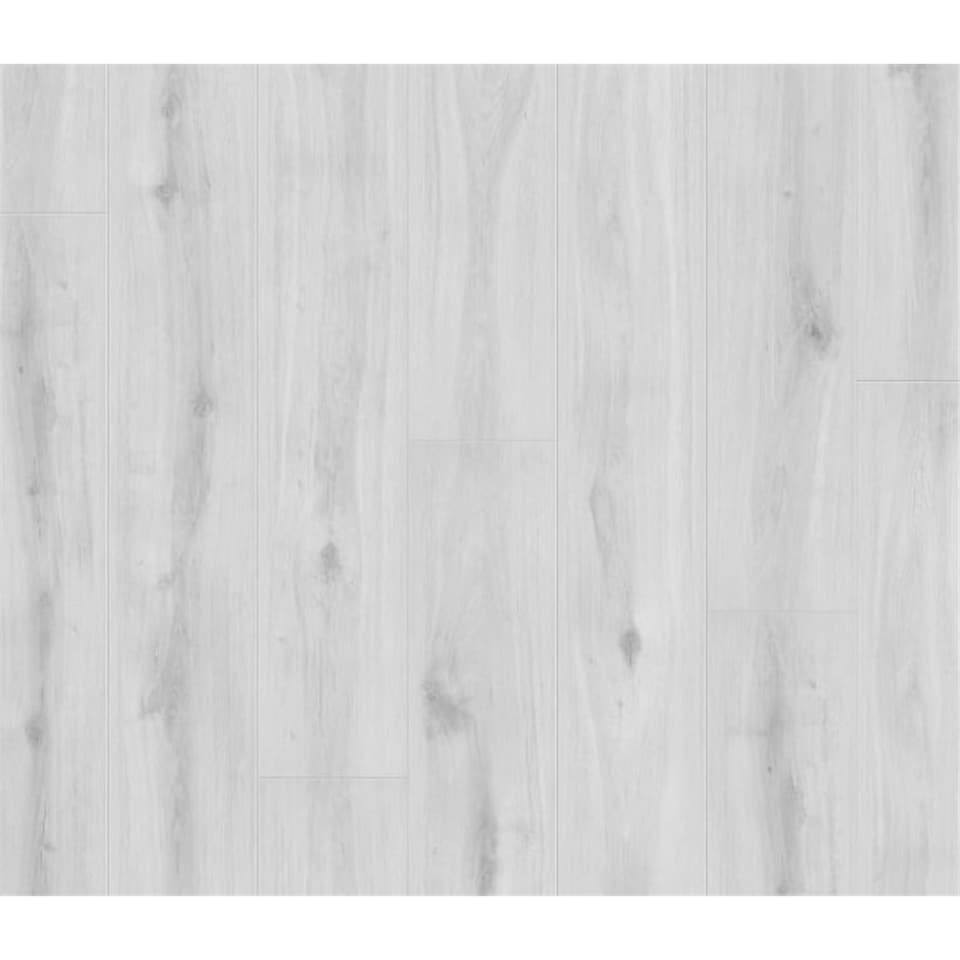 image 1 of PACK OF 5 (Total 5 Units) - Grey Oak 8mm Thick Laminate Flooring (11.1m2 Coverage)