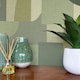 image 2 of Belgravia Ceruti Geometric Wallpaper - Green - 10m x 53cm Green