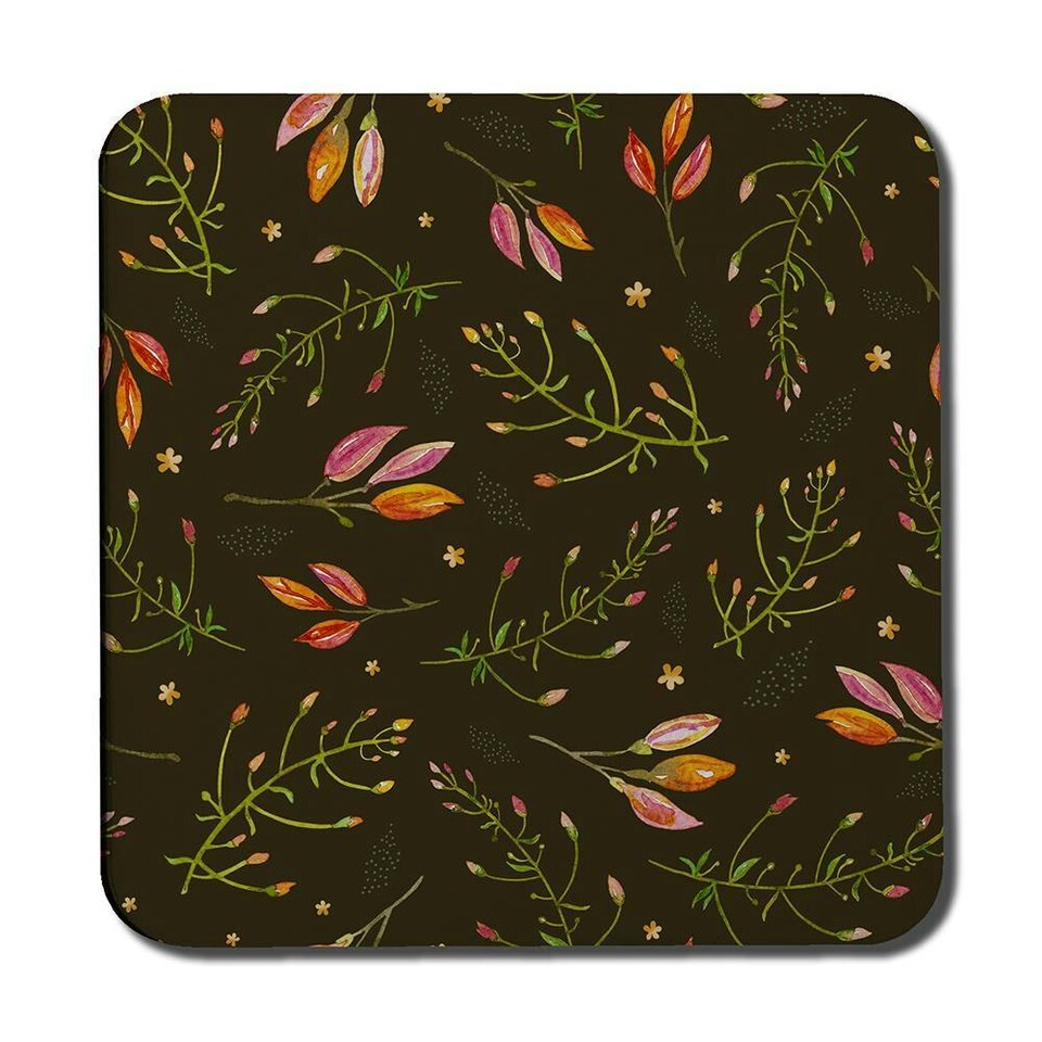image 1 of Green Branches (Coaster)
