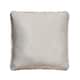image 4 of BHS Faux Fur Stripe Cut Cushion | Cream | Natural | One Size | 1