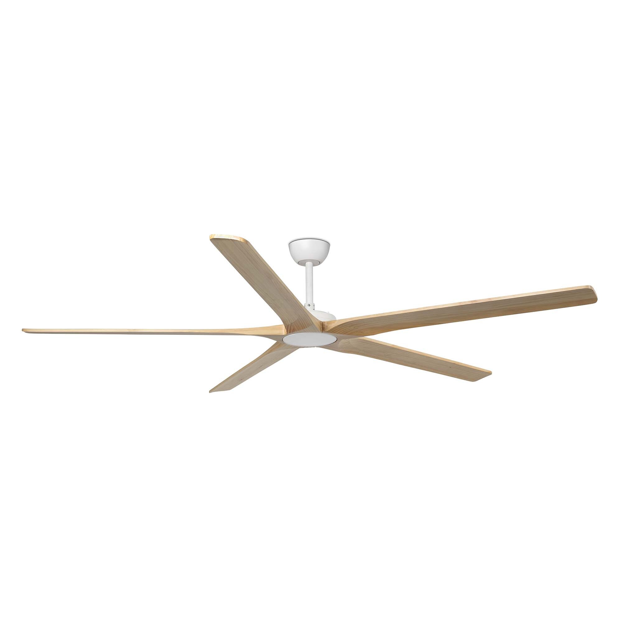 Bigwood XL 5 Blade Ceiling Fan Matt White Pine Tesco Groceries bigwood-xl-5-blade-ceiling-fan-matt-white-pine-tesco-groceries