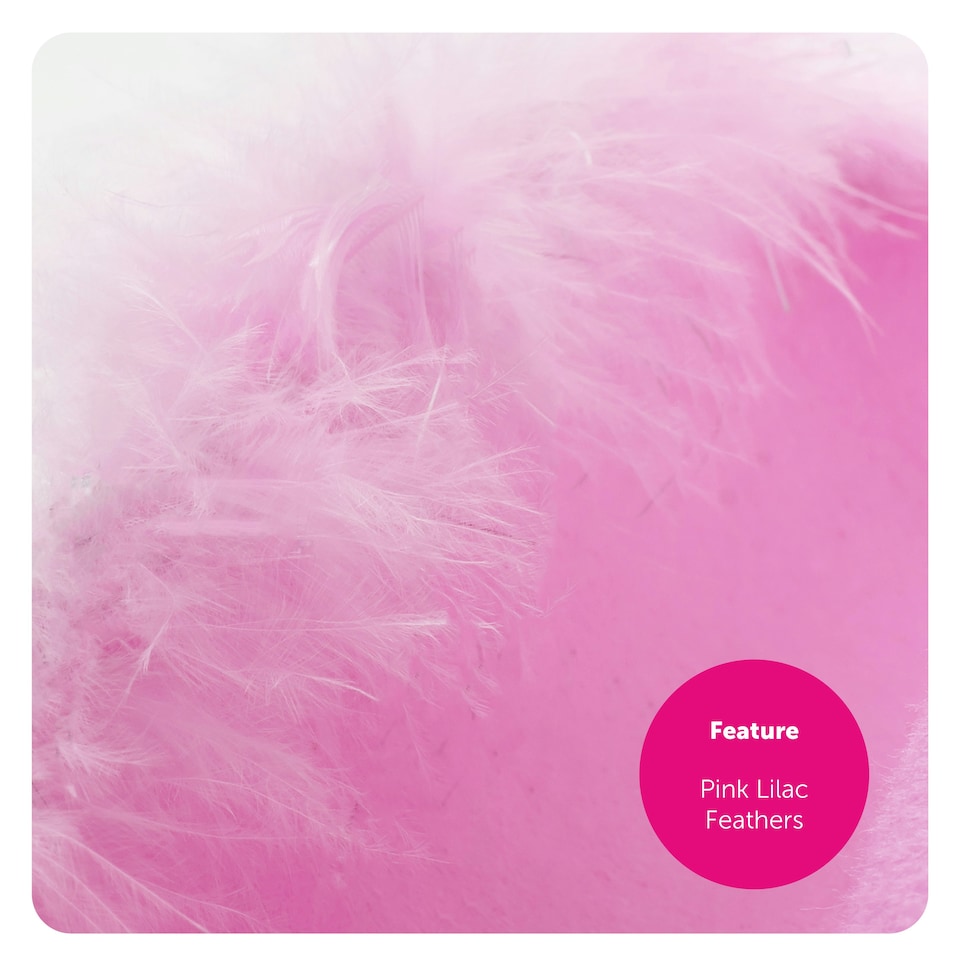 image 1 of Lilac Pink Cowboy Hat with Marabou – Fancy Dress Accessory Pink | One Size