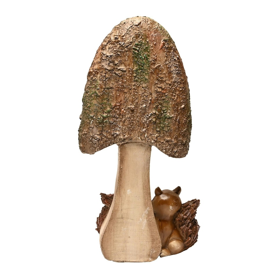 image 1 of Country Living 2 Squirrels with a Mushroom Ornament