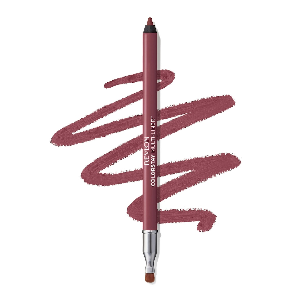 image 1 of Revlon ColorStay Multi-Liner, Creamy Formula, Multiuse For Lips, Eyes & Face, Precision Brush for Easy Blending, Transfer Proof, Sharpenable Pencil, As Is N/A