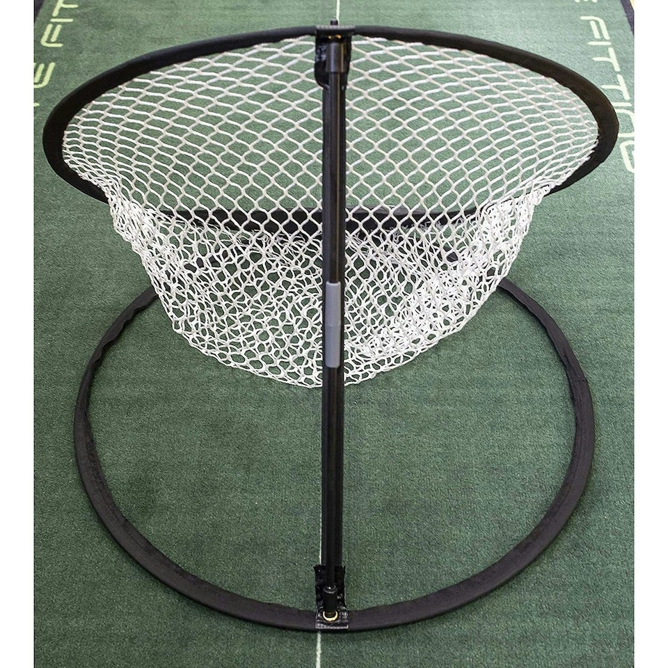 image 1 of Longridge Pop Up Football Goal - White/Black - One Size
