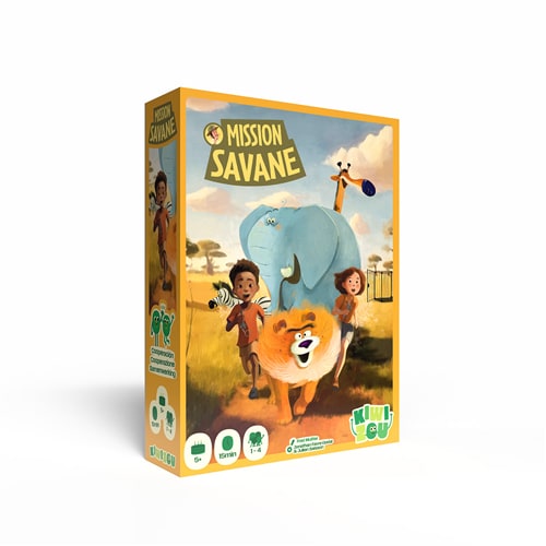 Mission Savane - Board Game - Brand New