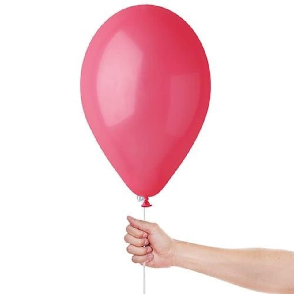 image 1 of Raspberry Pink Bio Latex Balloons 33cm / 13 in - Pack of 10