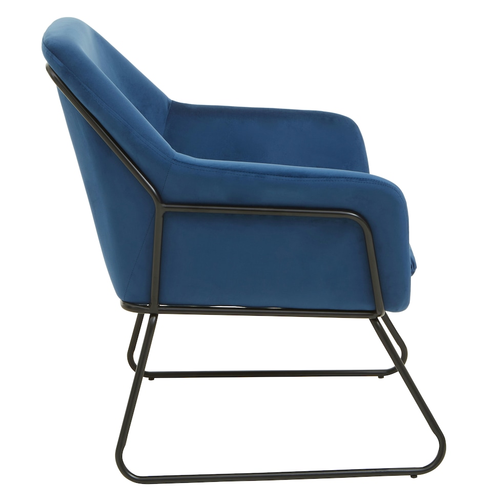 image 1 of Interiors by Premier Midnight Velvet Black Base Armchair, Easy Care Velvet Chairs, Indoor Dining with Velvet Dining Chair