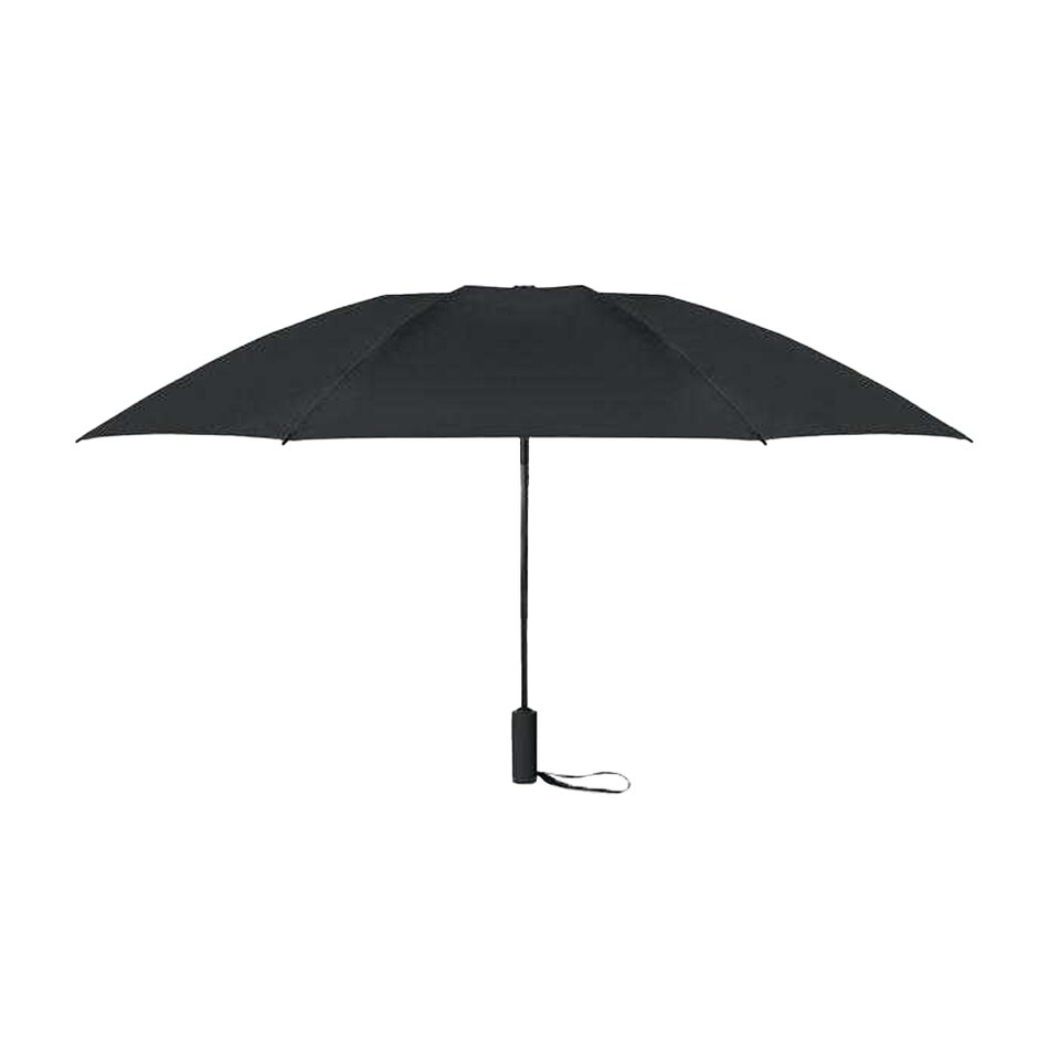 image 1 of MidOcean Agumbe Windproof Folding Umbrella | Black | Black | One Size | 1