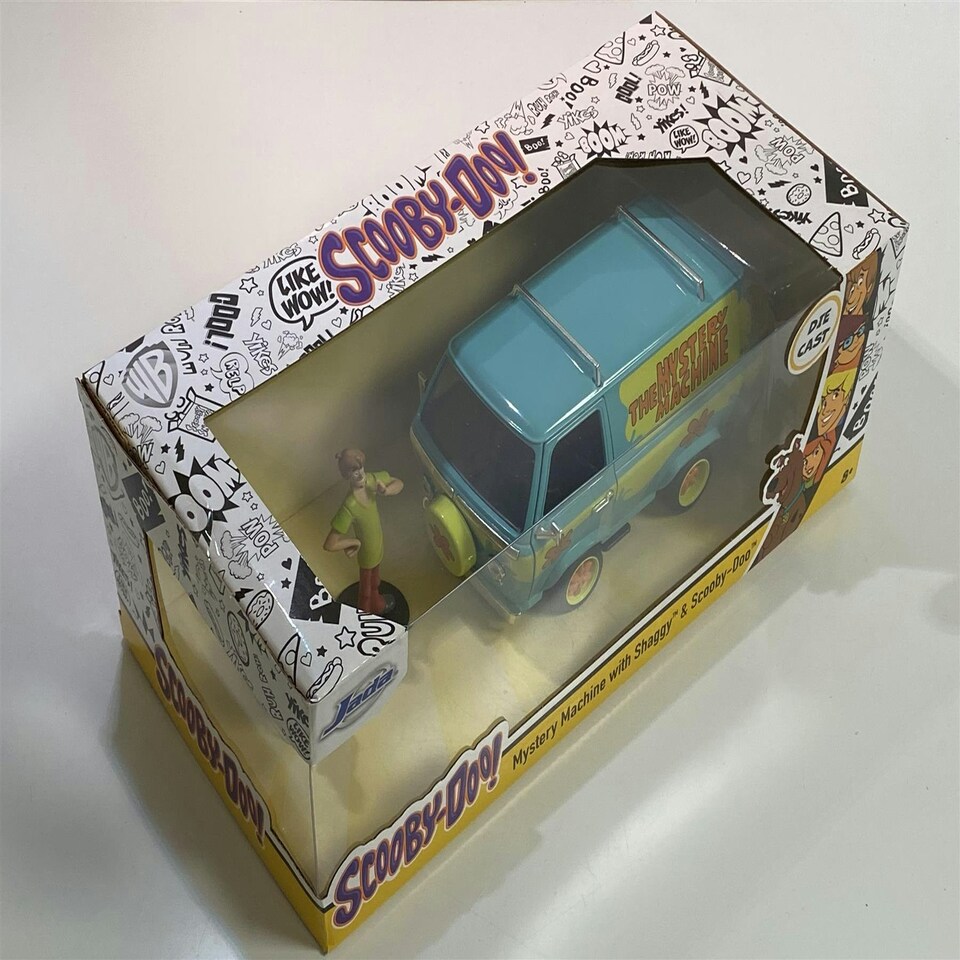 image 1 of Scooby Doo Mystery Machine with Shaggy and Scooby 1:24 Scale Jada 31720