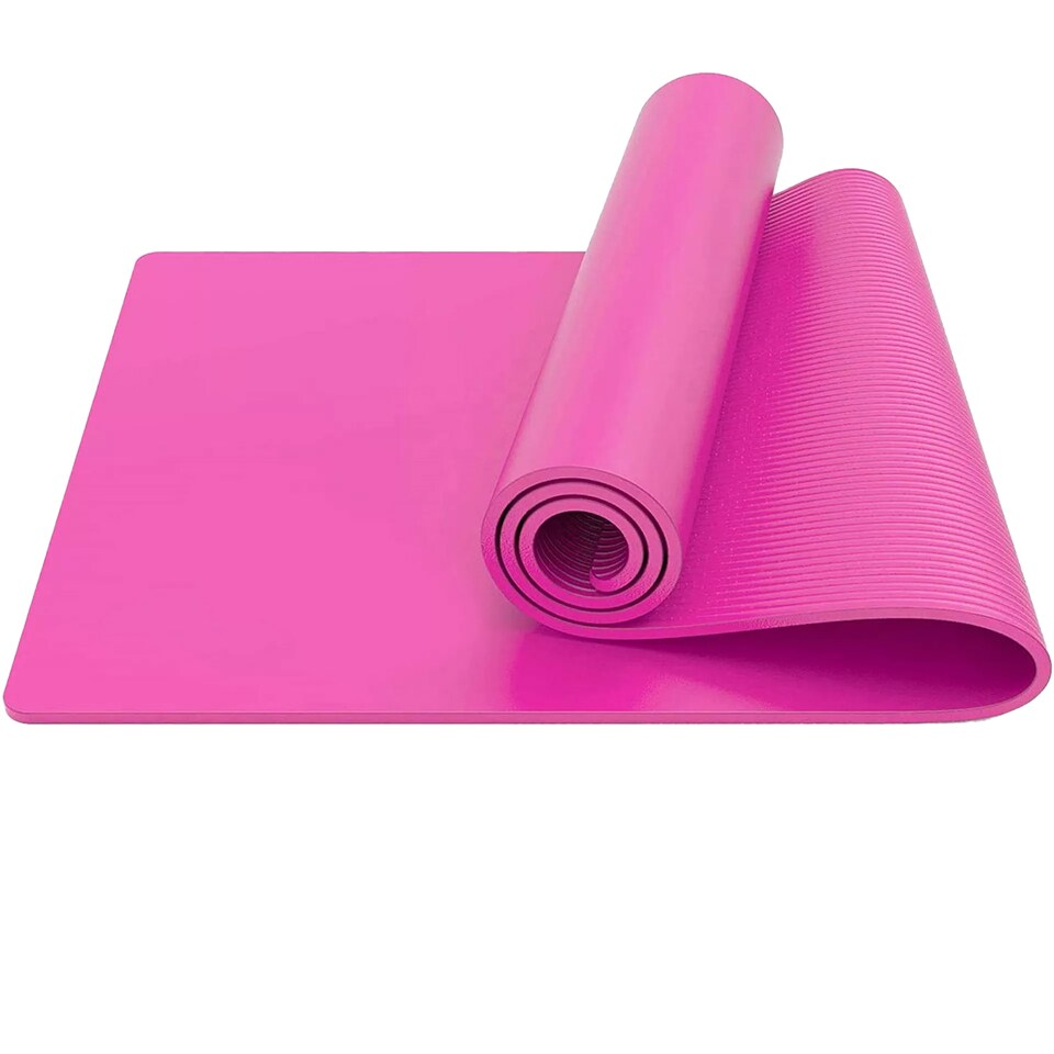 image 1 of Northern Foam Non Slip Yoga Mat | Pink | Pink | One Size | 1
