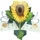 image 2 of Just For You' Sunflower 3D Pop-Up Greeting Card