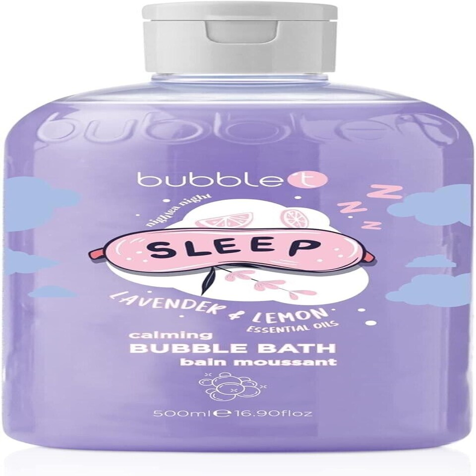 BubbleT Lavender & Lemon Calming Bubble Bath 500ml