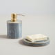 image 4 of Grey Marble Brass Soap Dish