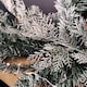 image 8 of 1.8m Snowy Christmas Garland with Pinecones 96 Tips and 50 Warm White LED Lights