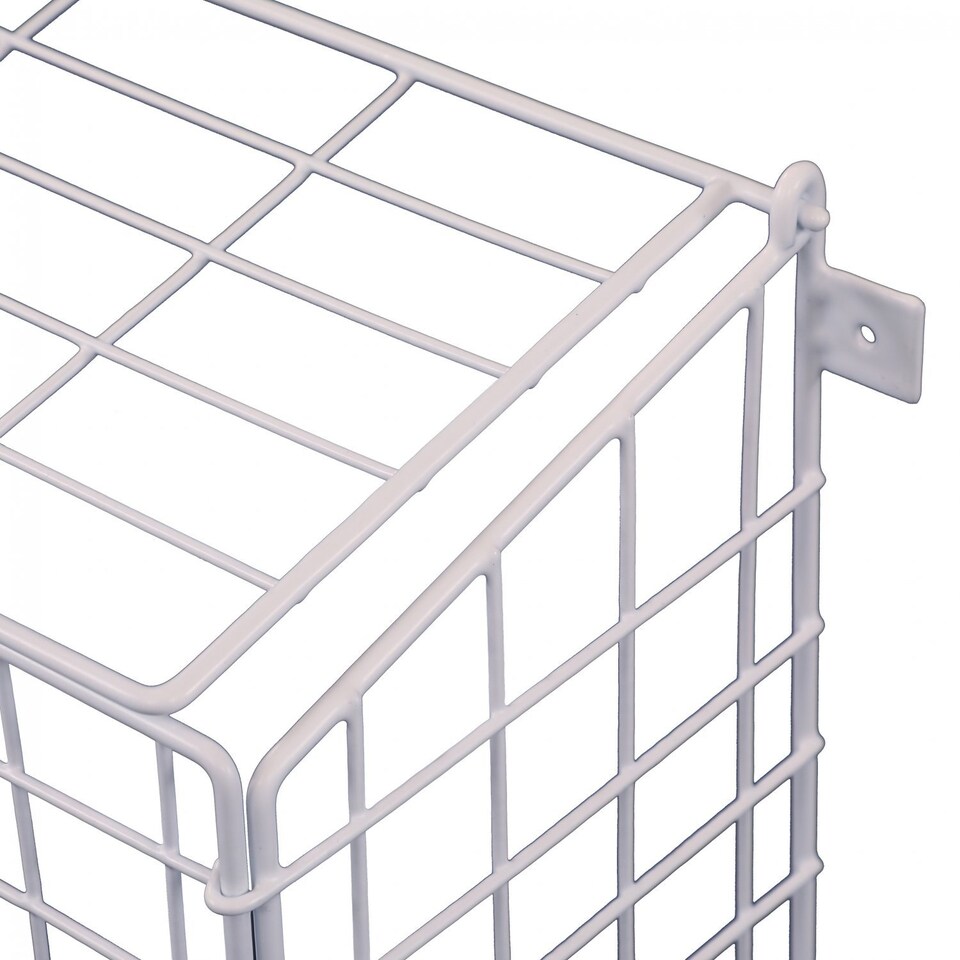 image 1 of Large Letterbox Door Post Mail Catcher Basket Cage Holder Guard