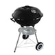 image 1 of Portable Round Kettle Charcoal Grill BBQ Outdoor Heat Control Party BBQ Grill Black