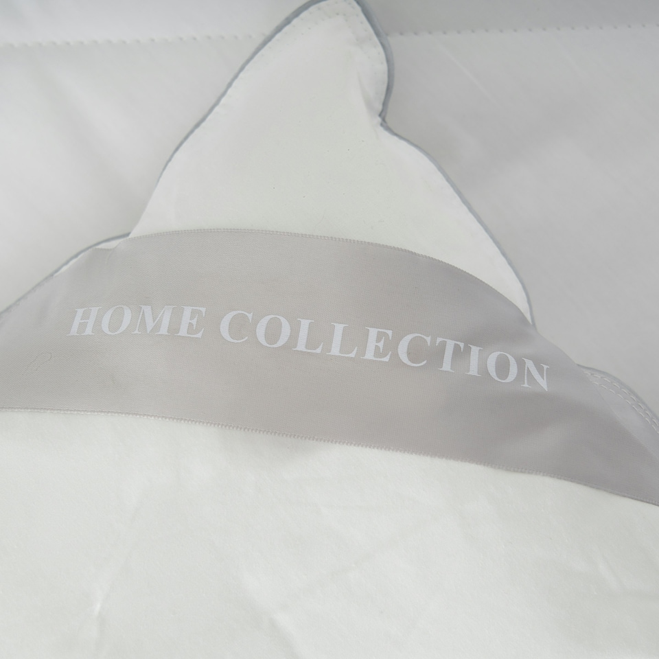 image 1 of BHS Home Collection 10.5 Tog Feels Like Down Duvet Collection | White | White | 1