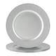 image 1 of Argon Tableware Metallic Charger Plates - 33cm - Silver - Pack of 6 Grey