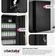 image 5 of Filing Cabinet Blain - 5 height-adjustable shelves, lockable doors Black