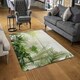 image 2 of Green plants in botanical gardens (Rug) Green | XL