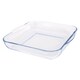 image 1 of Argon Tableware Square Glass Oven Dish - 30cm x 27.5cm | Clear | Clear | 30cm x 27.5cm