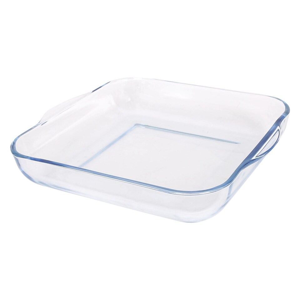 image 1 of Argon Tableware Square Glass Oven Dish - 30cm x 27.5cm | Clear | Clear | 30cm x 27.5cm