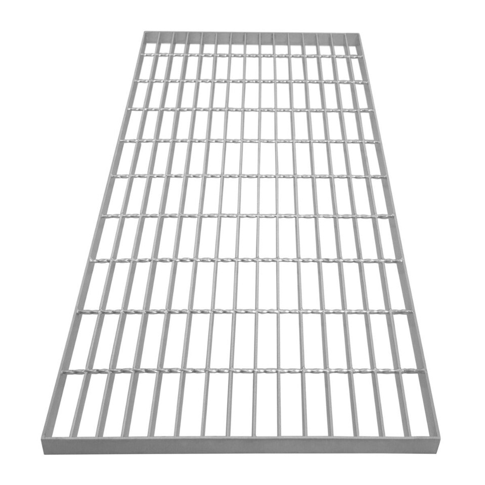 image 1 of Galvanised Grating - 1000mm x 500mm | Silver