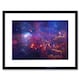 image 1 of Hubble Great Observatories Center Milky Way Galaxy 9x7" Black Framed Wall Art Print