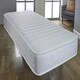 image 3 of Budget Memory Sprung Mattress - Quilted Cooltouch Straight Line Top Panel White | King