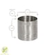 image 3 of Rink Drink Stainless Steel Thimble Measure - 25ml | Silver | Silver