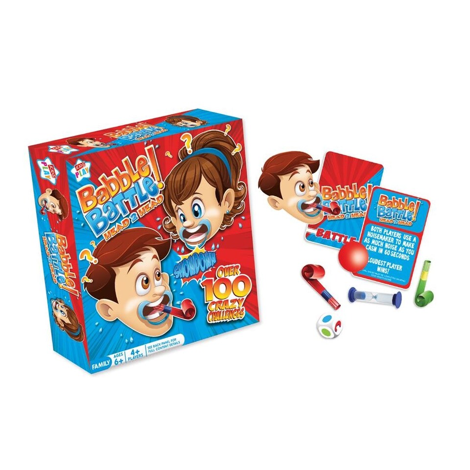 image 1 of Babble Battle Head 2 Head Mouthpiece Board Game