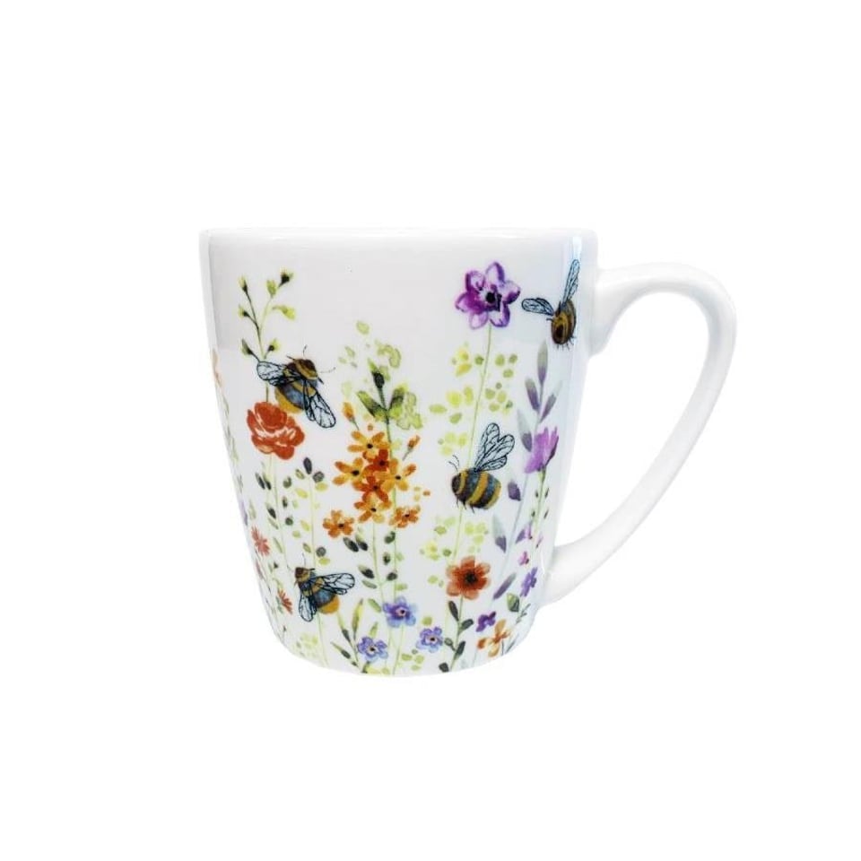 Churchill China Aquarelle China Mug Bee Watch 300ml White